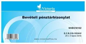 Bevételi pénztárbizonylat - Nyomtatvány