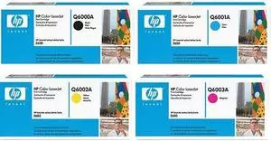 HP Q6001A, Q60002A, Q60003A Toner HP Q6001A, Q60002A, Q60003A Toner
